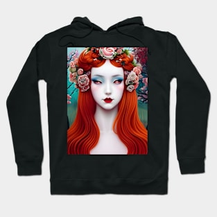 Pail Red Haired Vampire Hoodie